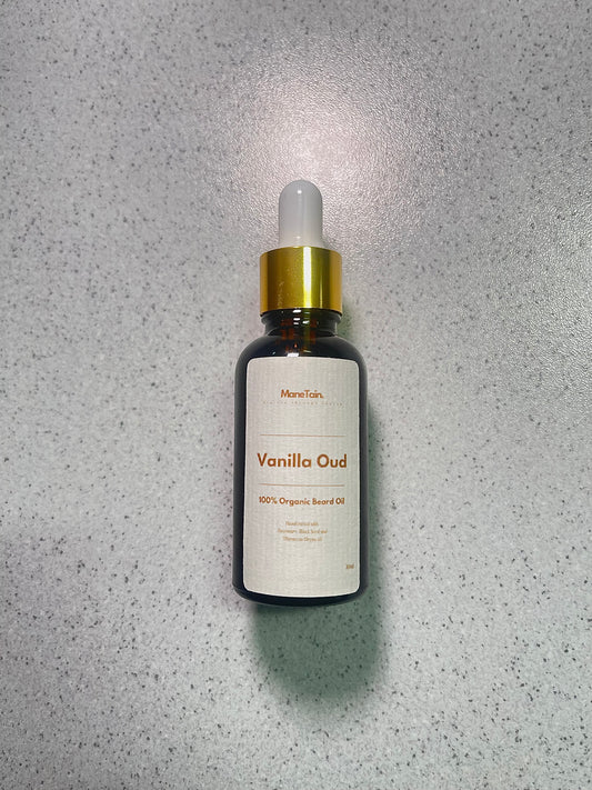 ManeTain Vanilla Oud Beard Oil